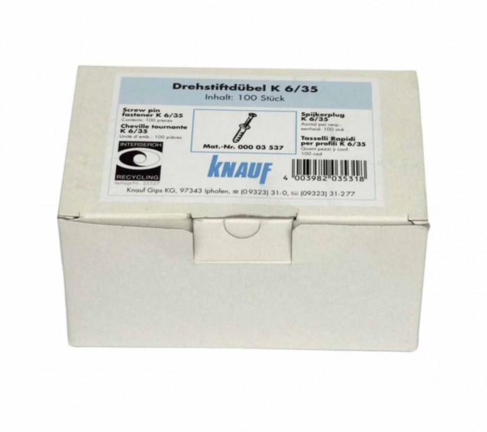 KNAUF vijak sa tiplom 100-1 6x35