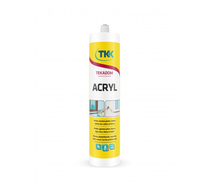 Tekadom akrilna masa siva 300 ml TKK