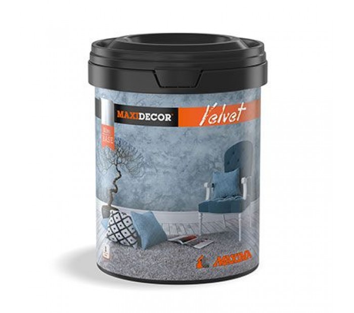 MAXIDECOR Velvet SILVER 1L
