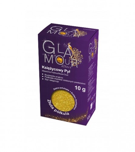 Prah za dekorativne lazure Glamour Effect 10g Zlatni