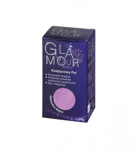 Prah za dekorativne lazure Glamour Effect 10g Ljubičasti