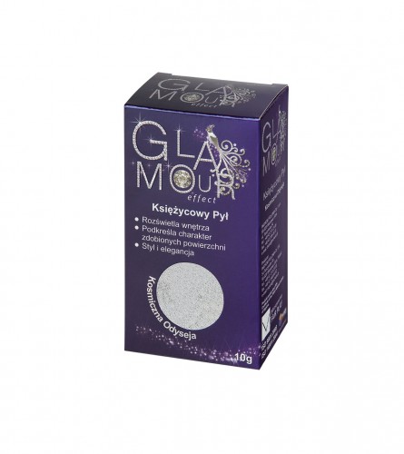 Prah za dekorativne lazure Glamour Effect 10g Transparentni