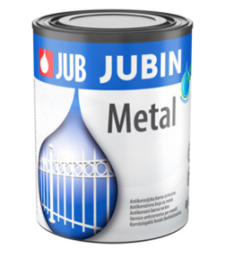 Boja za metal JUBIN AQUA METAL 1000 0.65l