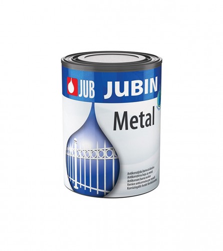 Boja aqua za metal bijel Jubin metal 1001 0,65l