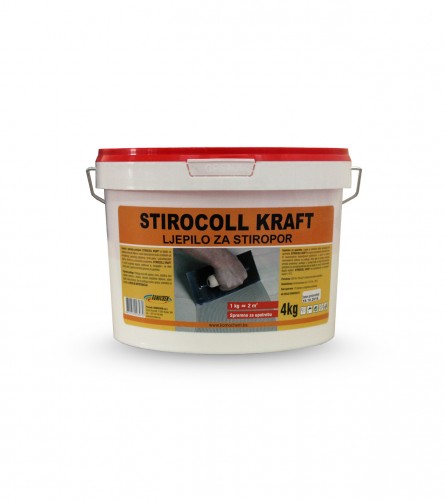 Stirocoll kraft 4kg ljepilo za stiropor