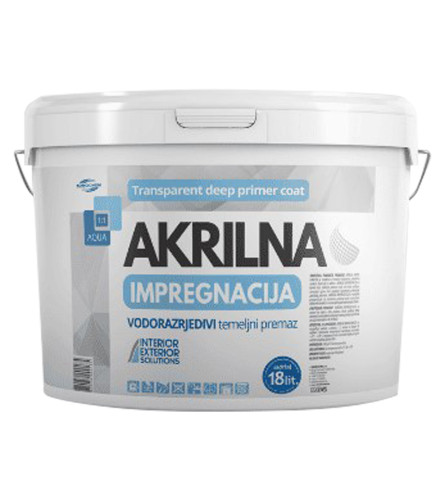 Impregnacija akrilna 18l 510030