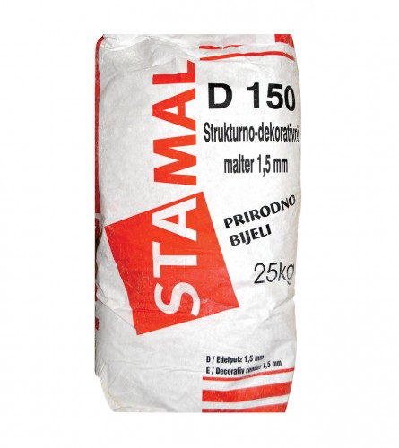 Malter završni fasadni D150-200 25/1 bijeli