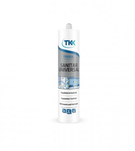 Silikon sanitarni 280ml Tekasil Acetat bijeli