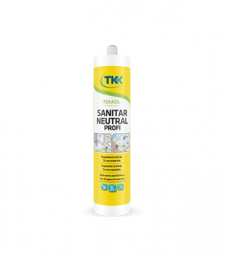 Silikon sanitarni Tekasil Profi 300ml Crni