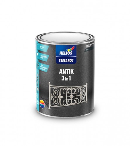 Boja emajl Antik antracit 0,75l Tessarol