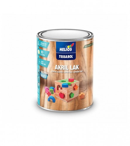 Lak za drvo akrilni bezbojni 0,75l Tessarol