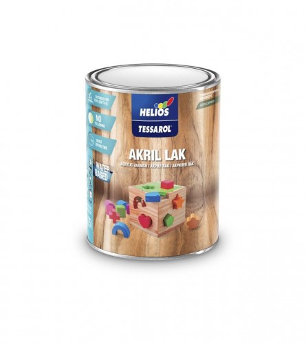 Lak za drvo akrilni bezbojni 0,75l Tessarol