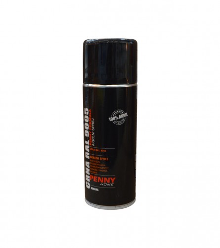 Sprej 400ml Cosmos 9005 N304 crni mat