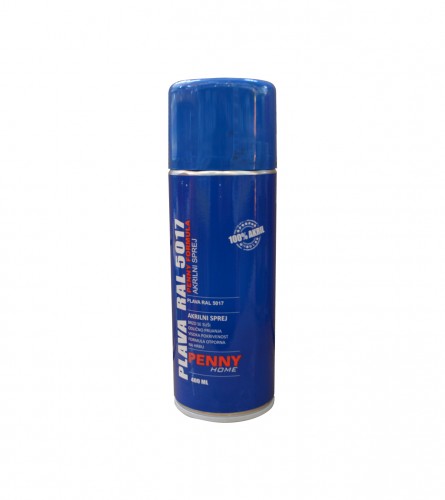 Sprej akrilni 400ml RAL 5017 N341 plavi