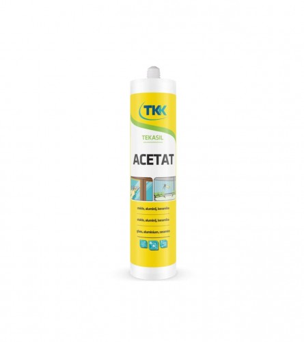 Silikon Tekasil acetat 280ml Smeđi