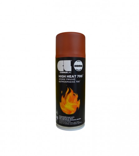 Sprej za visoke temperature crveni 400ml