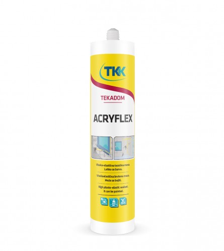 Silikon akrilni 300ml Tekadom Akriflex bijeli