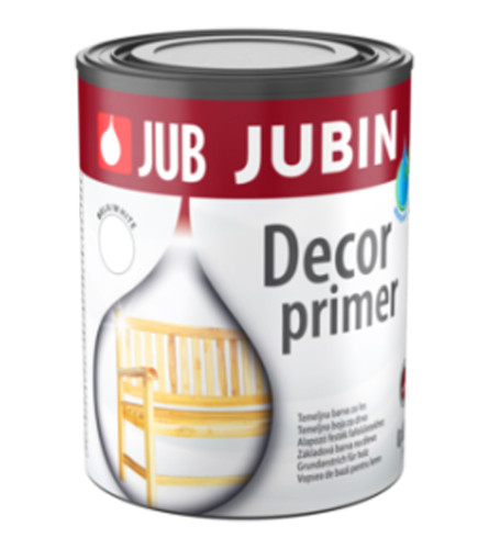 Boja za drvo JUBIN Decor 0,65l crvena