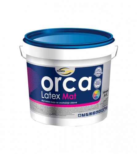 Boja unutrašnja periva ORCA Latex 5l Bijela