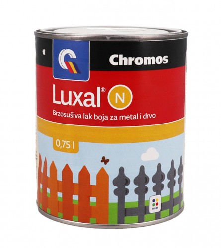Boja nitro Luxal crna 0,75l 43069502