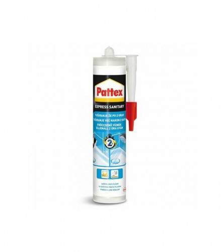 Silikon sanitarni Express Pattex 280ml Transparent