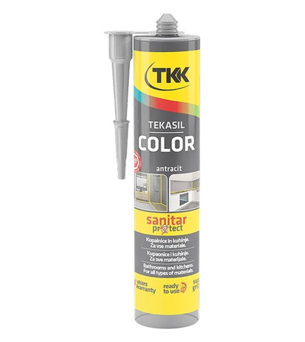 Silikon sanitarni Neutral 300ml Antracit