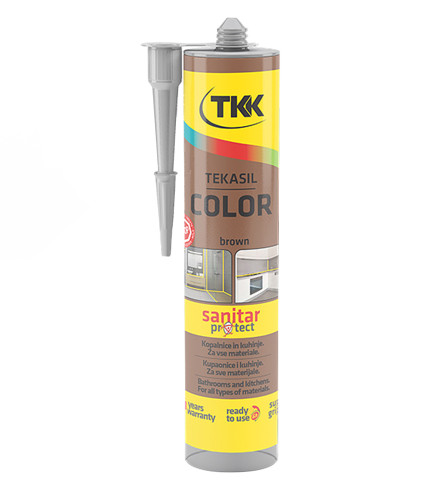Silikon sanitarni Neutral 300ml Smeđi