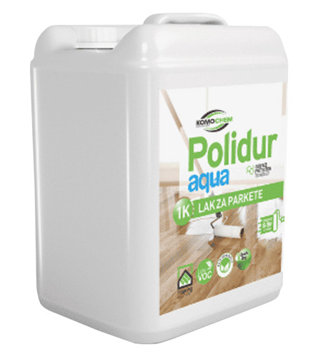 Lak za parket POLIDUR AQUA 1K sjajni 1l