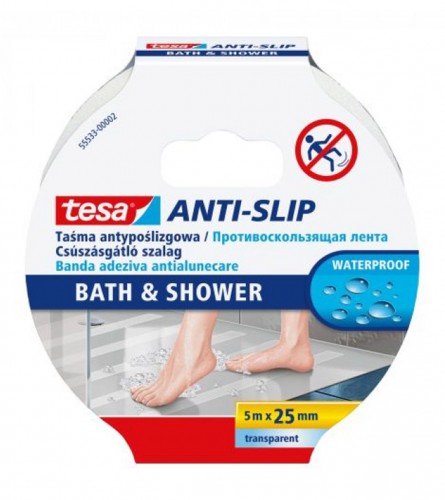 Traka protuklizna za kupatilo 25mmx5m 55566-02-11
