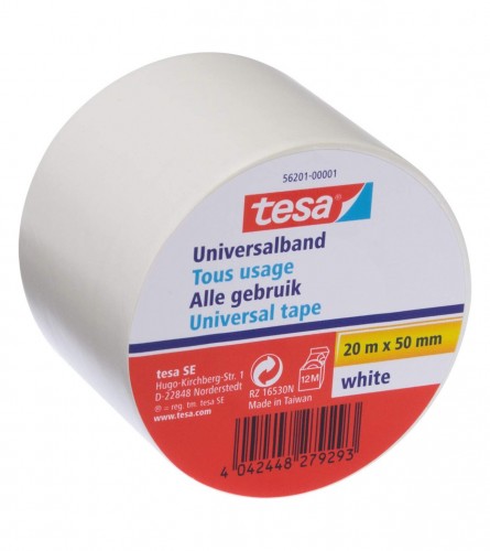 Traka izolir 50mm x 20m bijela 56201-01-22
