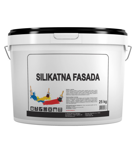Malter završni fasadni Komfast Silikatni 25-1 bijeli 2mm kružni 6958