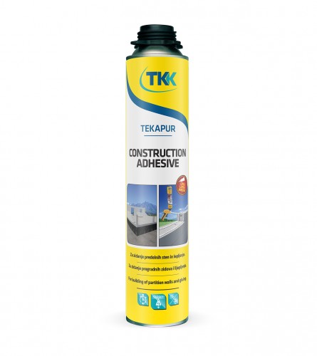 Pur pjena pištoljska 800ml Tekapur PU za zidanje