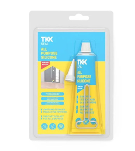Silikon sanitarni za sve površine SEAL transparent 60ml