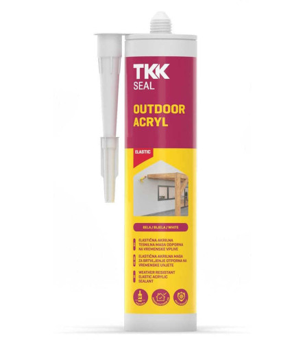 Silikon akrilni SEAL za vanjsku upotrebu 300ml bijeli