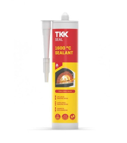 Masa zaptivna vatrootporna SEAL 1600°C 300ml crni