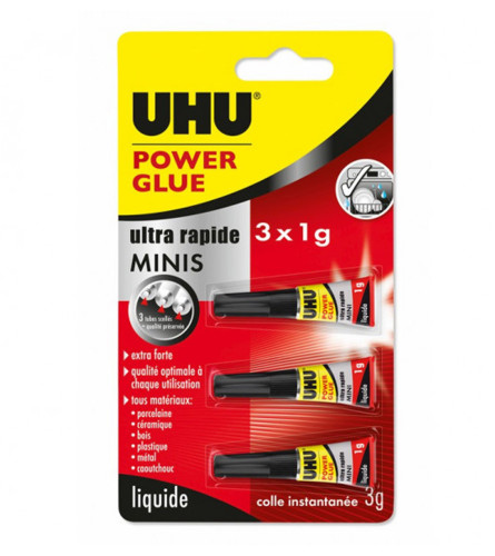 Ljepilo sekundarno 3x1g 34655