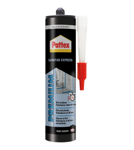Silikon Sanitar Express transparent 280ml