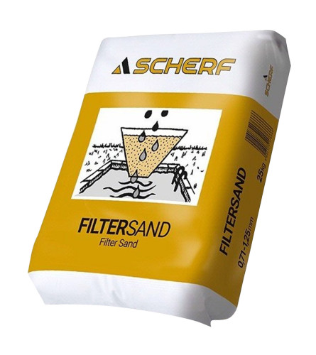 Pijesak filter za prečišćavanje vode 0,71-1,25mm 25kg 17666
