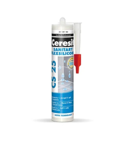 Silikon sanitarni CS25 280ml cement siva