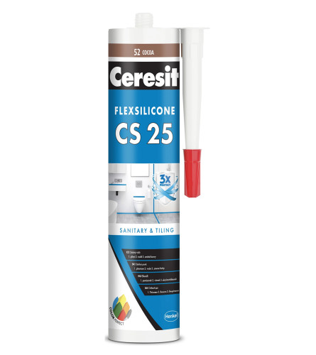Silikon sanitarni CS25 280ml Chocolate