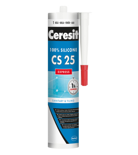 Silikon sanitarni CS25 280ml Express Transparentni
