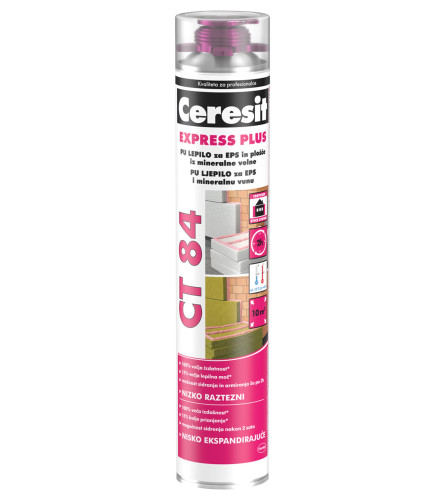 Ljepilo PU za EPS i XPS CT84 EXPRESS 750ml