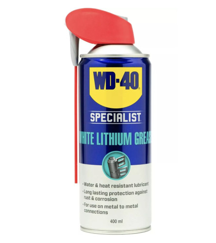 Sprej WD-40 SPECIALIST WHITE LITHIUM GREASE 400ml