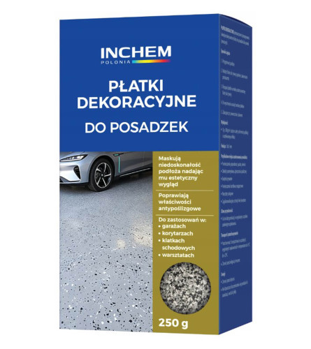 Listići dekorativni za pod MIX03 250g sivi