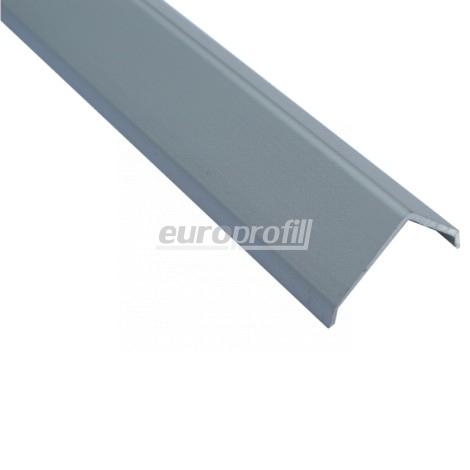 41757 Profil Al za zaštitu ivice zida 20×20 /2,7m srebro mat 729