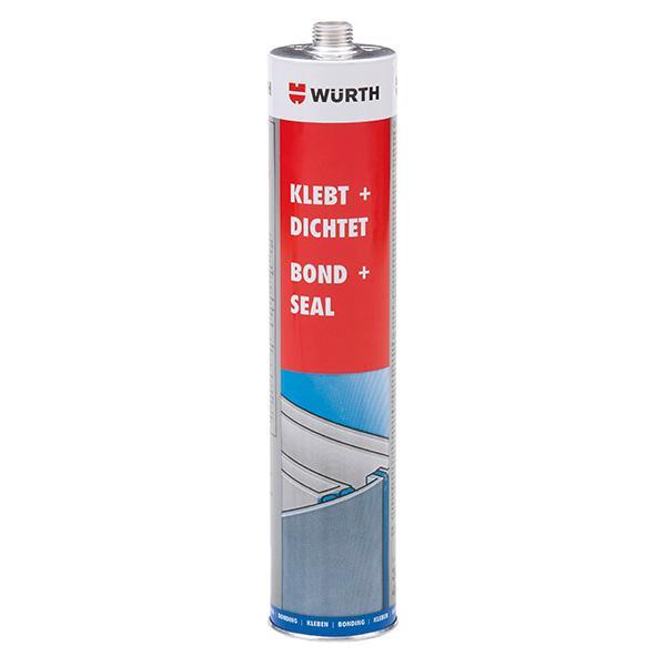 Silikon ljepilo-zaptiv.300ml klebt+dichtet tamnosmeđa 08901004 Wurth