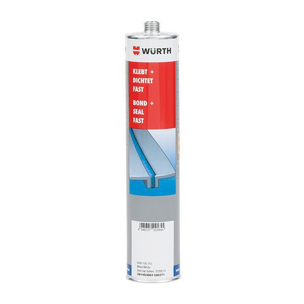 Silikon ljepilo-zaptiv.300ml klebt+dichtet fast crni 0890100730 Wurth