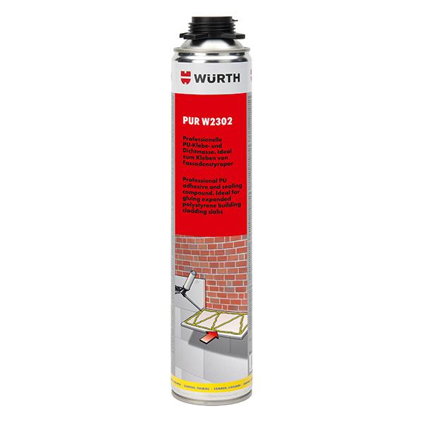 Pur pjena za stiropor pištoljska EPS W2302 Wurth 750ml 089240070 (ljepilo za stiropor)