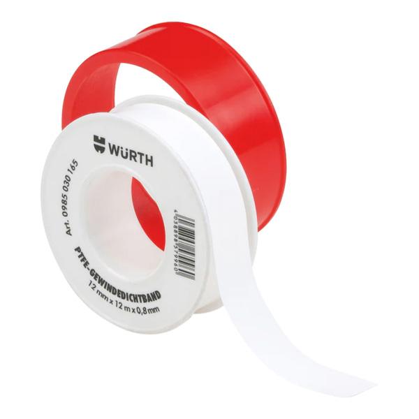 PTFE zaptivna traka za navoje sanitarija 12x12m/0,08 0985030165 Wurth
