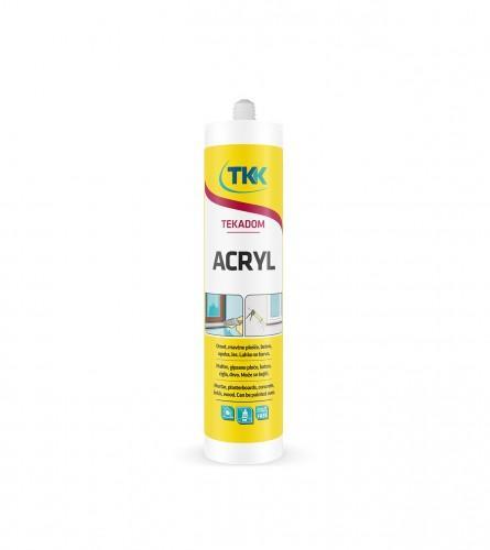 Silikon akril 300ml sivi TKK Tekadom